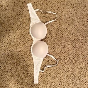 Pink by Victoria’s Secret White Bra 34D